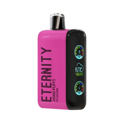 Fume Eternity Strawberry Kiwi Apricot 20000 disposable vape with a juicy trio of strawberry kiwi and apricot