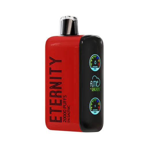 Fume Eternity Strawberry Watermelon 20000 disposable vape with sweet strawberry and fresh watermelon flavor