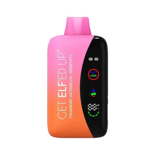 Get Elf’ed Up VPR 18000 Strawberry Watermelon disposable vape with juicy strawberry and crisp watermelon mix