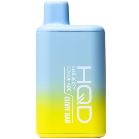 HQD Cuvie Bar 7000 Blueberry Lemonade Disposable Vape with a tangy and sweet fusion of berries and citrus