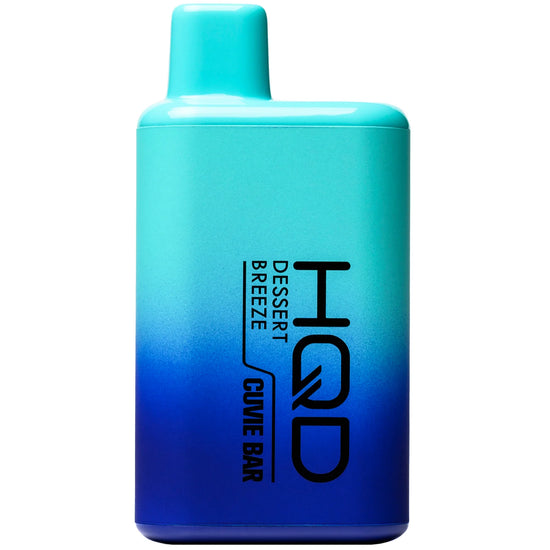 HQD Cuvie Bar 7000 Desert Breeze Disposable Vape with a cool and refreshing desert-inspired flavor