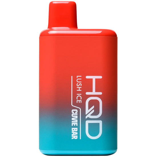 HQD Cuvie Bar 7000 Lush Ice Disposable Vape with a refreshing watermelon and menthol fusion