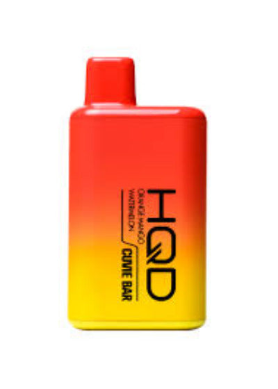 HQD Cuvie Bar 7000 Orange Mango Watermelon Disposable Vape with a tropical fruit fusion