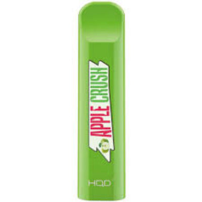 HQD Cuvie Apple Crush Disposable Vape Device with a crisp and refreshing apple flavor