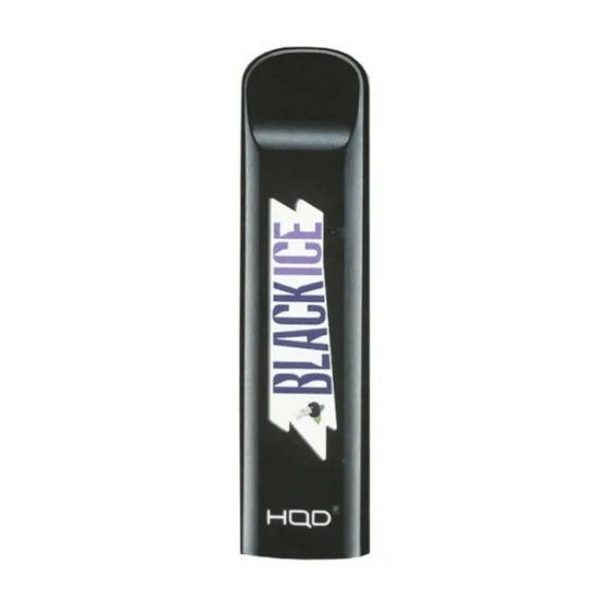 HQD Cuvie Black Ice Disposable Vape Device with a bold blackberry and menthol fusion