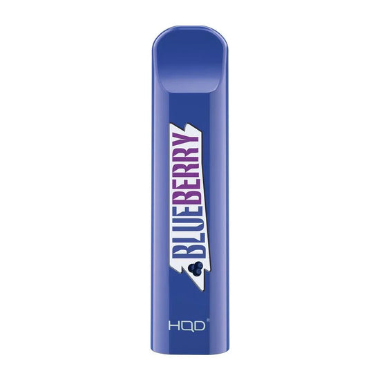 HQD Cuvie Blueberry Disposable Vape Device with a rich and juicy blueberry taste