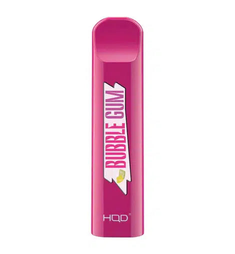 HQD Cuvie Bubblegum Disposable Vape Device with a sweet and nostalgic bubblegum flavor