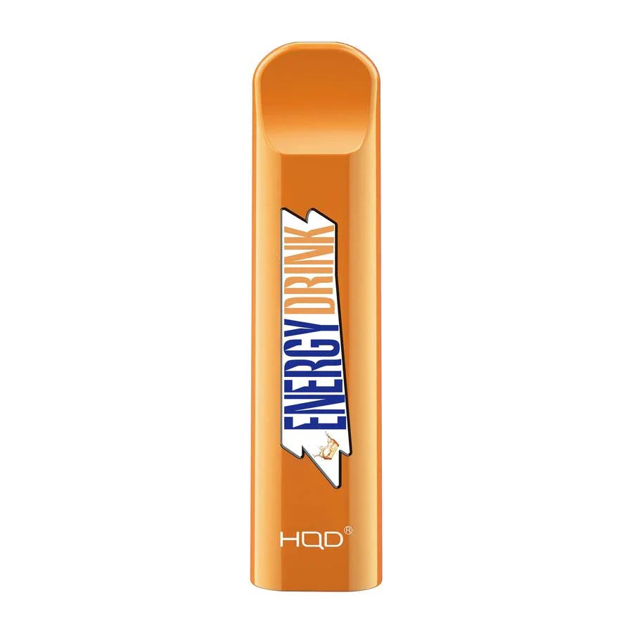 HQD Cuvie Energy Drink Disposable Vape Device offering a bold and invigorating energy drink flavor