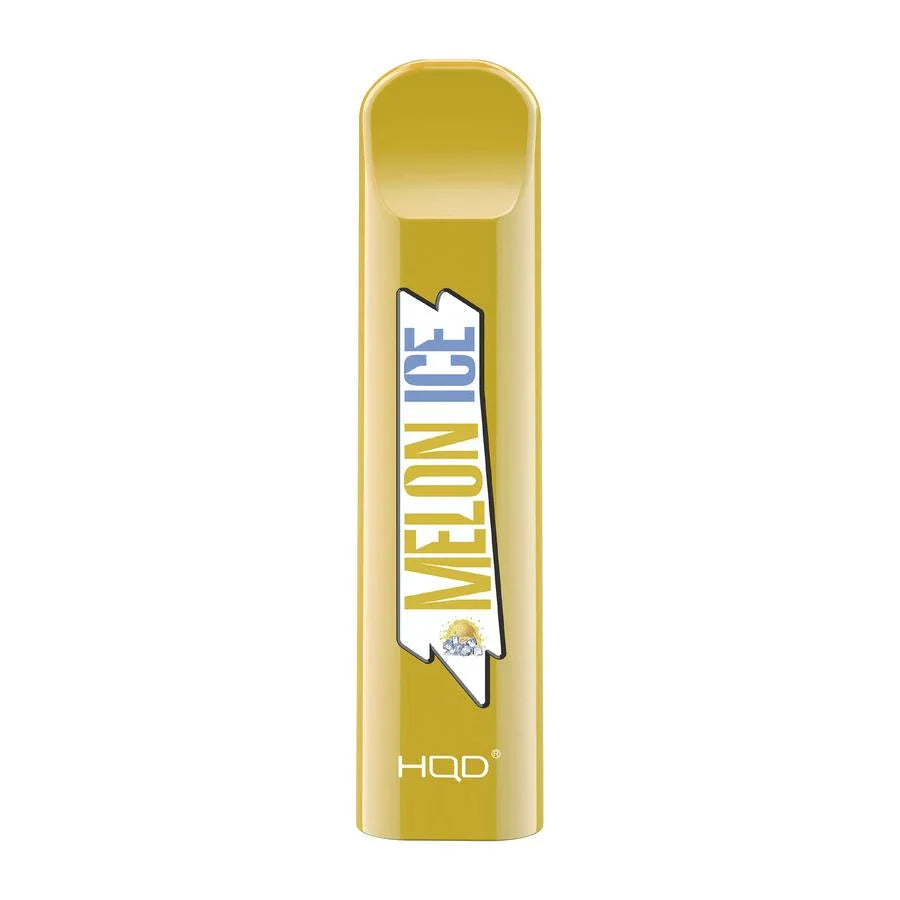 HQD Cuvie Melon Ice Disposable Vape Device blending ripe melons with a cool menthol hit