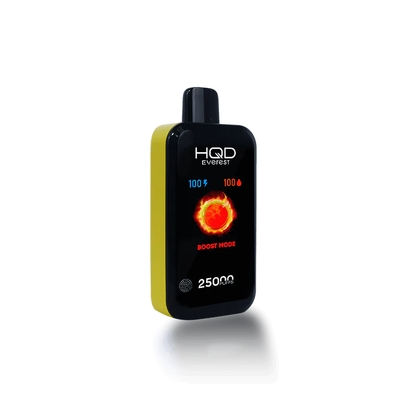 HQD Cuvie Everest Miami Mint 25K disposable vape with crisp mint and smooth cooling sensation