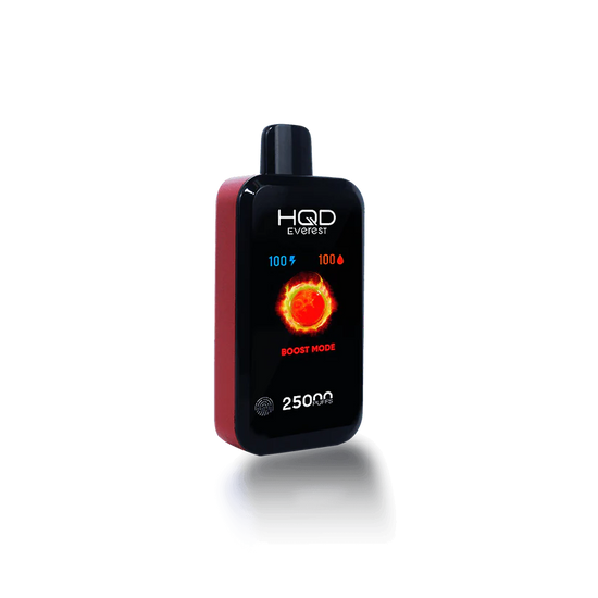 HQD Cuvie Everest Mix Berries 25K disposable vape with a medley of sweet and tart assorted berries