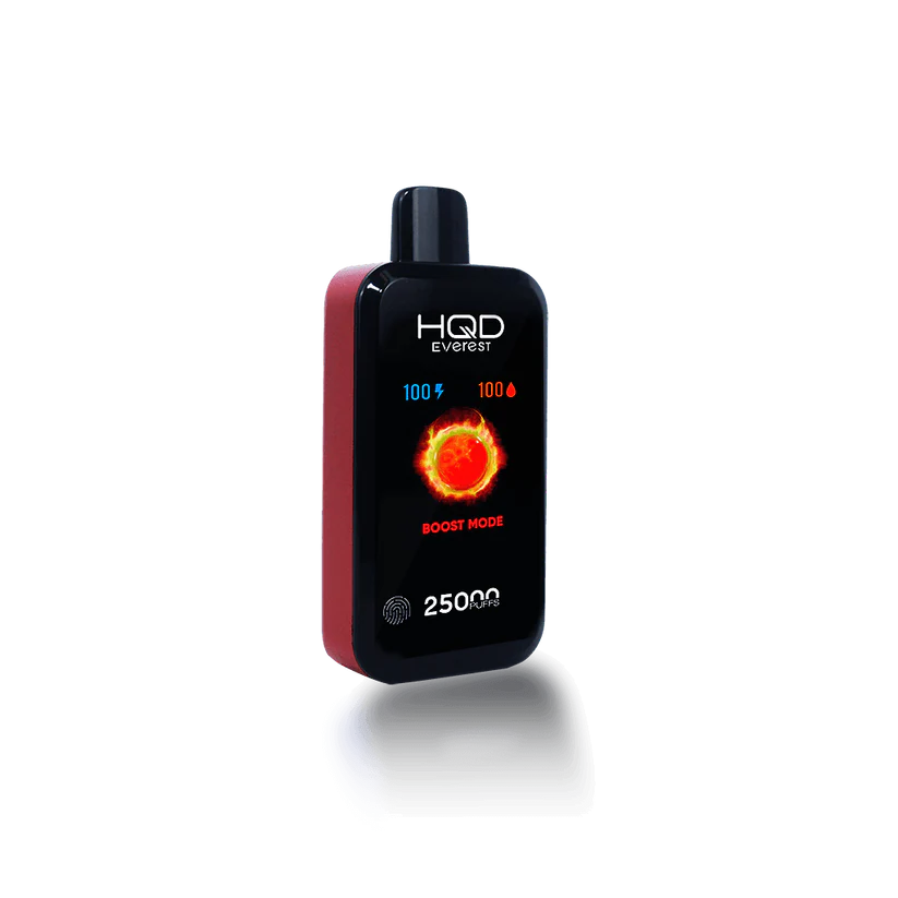 HQD Cuvie Everest Mix Berries 25K disposable vape with a medley of sweet and tart assorted berries