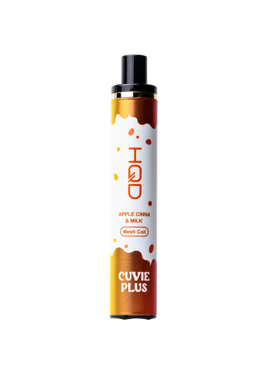 HQD Cuvie Plus Disposable Vape Apple Cinna & Milk