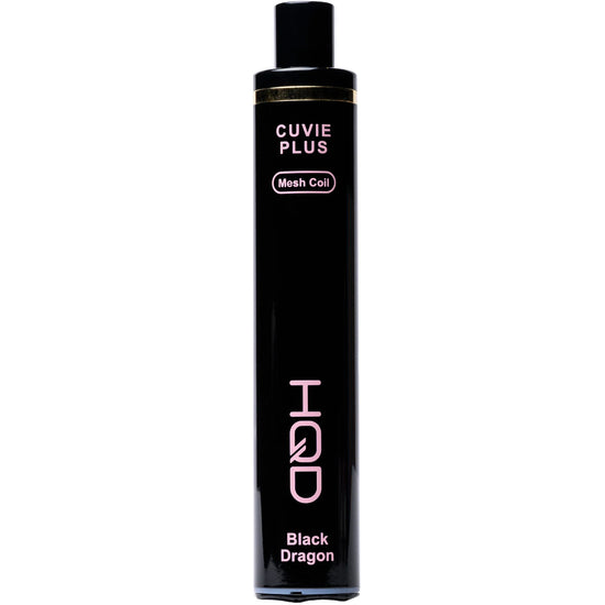 HQD Cuvie Plus Black Dragon Vape combining exotic dark fruit flavors with a hint of refreshing mint