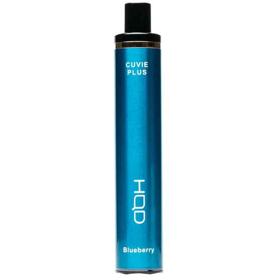 HQD Cuvie Plus Blueberry Vape delivering juicy, ripe blueberry flavor with a smooth, satisfying exhale