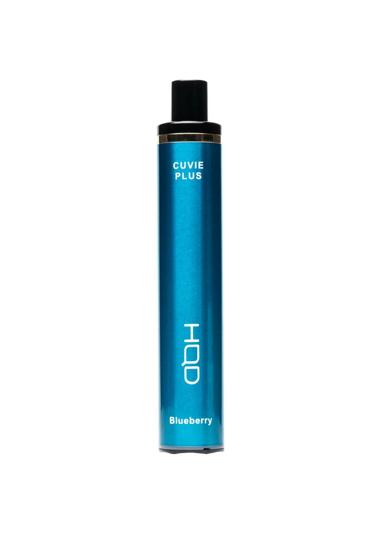 HQD Cuvie Plus Blueberry Vape delivering juicy, ripe blueberry flavor with a smooth, satisfying exhale