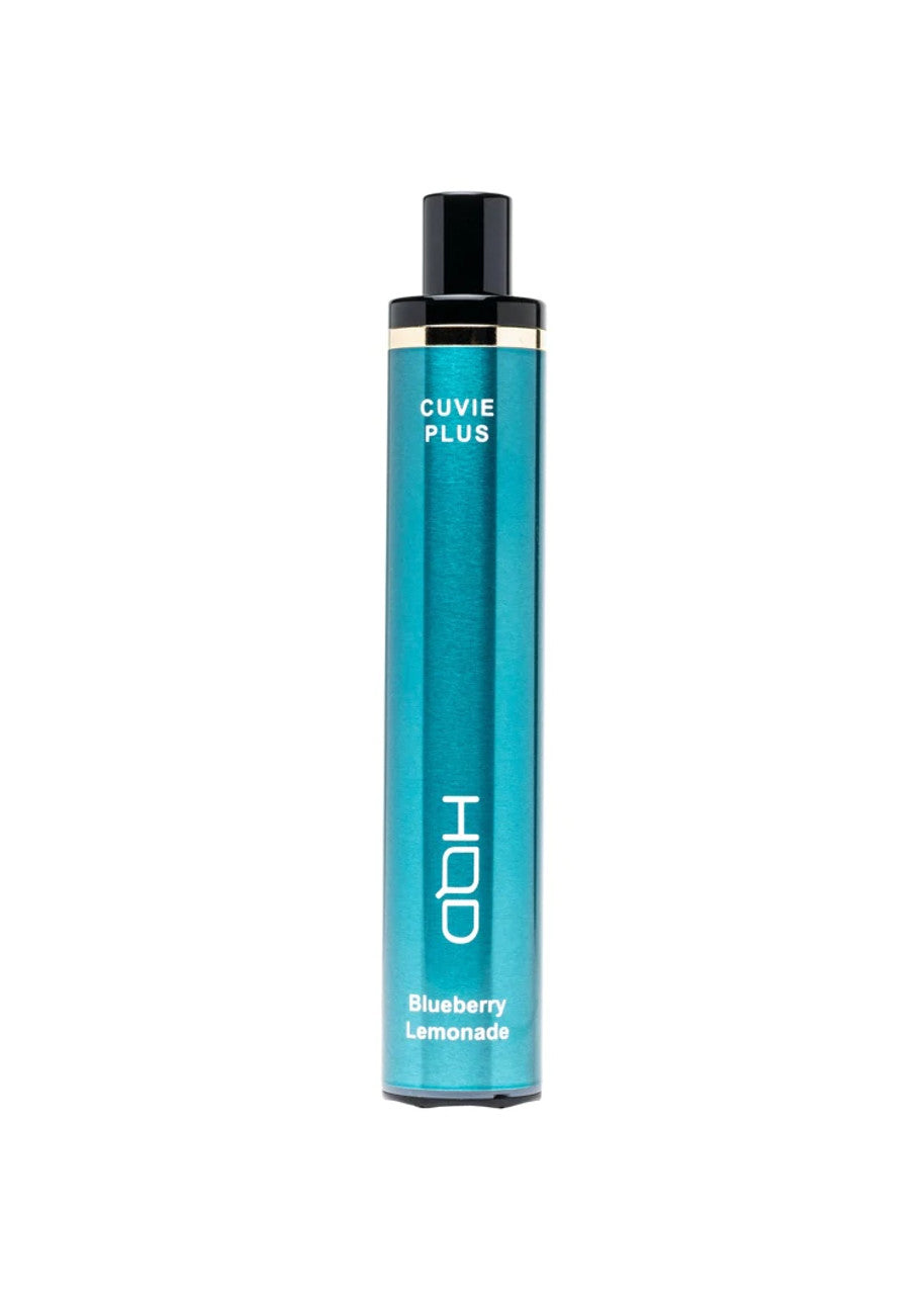 HQD Cuvie Plus Blueberry Lemonade Vape with a tangy blend of sweet blueberries and refreshing lemonade