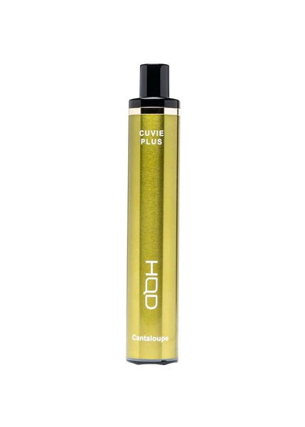 HQD Cuvie Plus Cantaloupe Vape providing a juicy and refreshing cantaloupe melon flavor