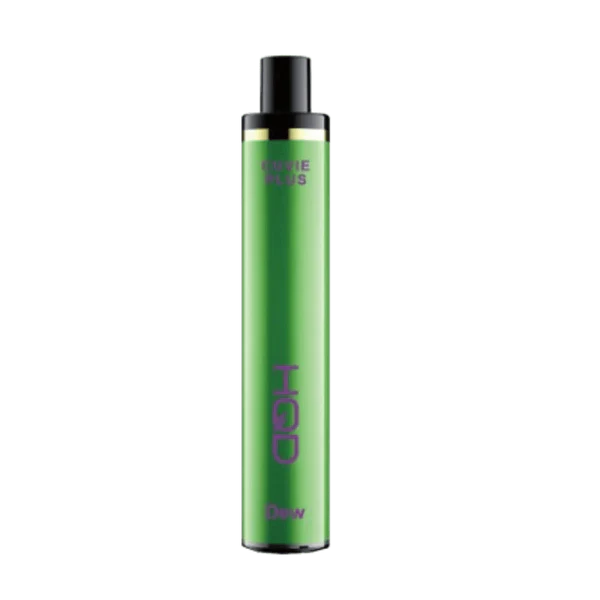 HQD Cuvie Plus Dew Vape featuring a crisp, citrusy soda flavor with an energizing taste