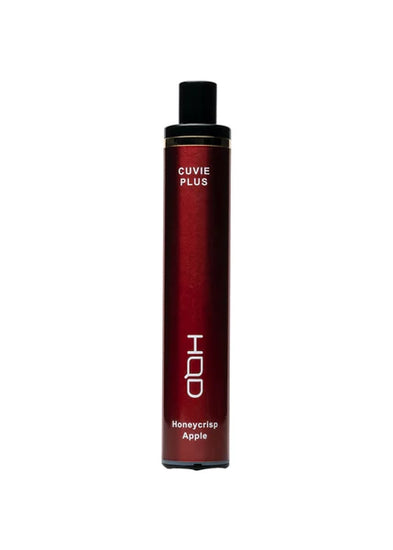 HQD Cuvie Plus Honeycrisp Apple Vape offering a crisp, juicy apple flavor with natural sweetness