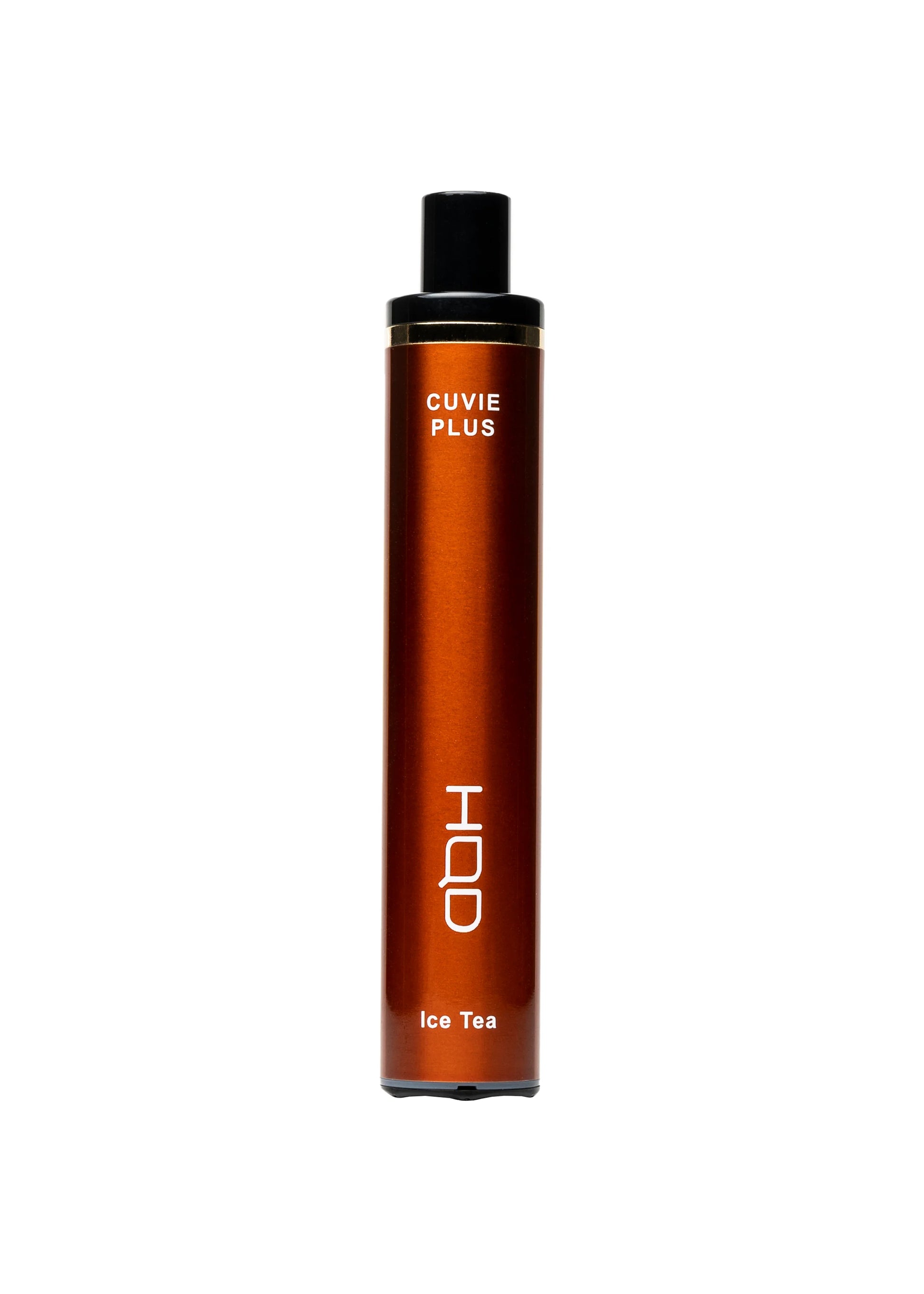 HQD Cuvie Plus Ice Tea Vape featuring a classic iced tea flavor with a hint of citrus