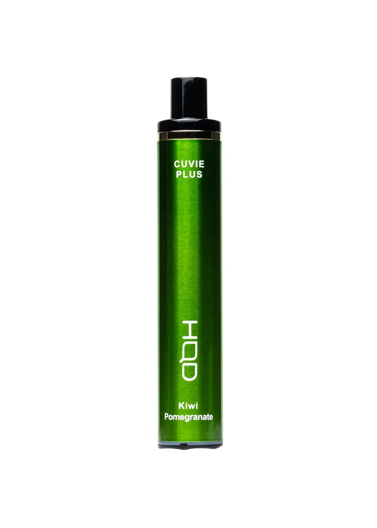 HQD Cuvie Plus Kiwi Pomegranate Vape blending tropical kiwi with tart pomegranate