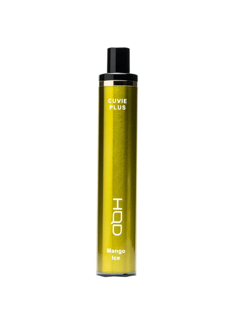 HQD Cuvie Plus Mango Ice Vape featuring juicy mango with a refreshing menthol chill