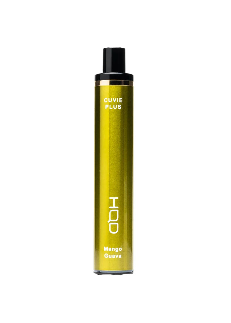 HQD Cuvie Plus Mango Guava Vape blending tropical mango and sweet guava for a smooth, exotic taste