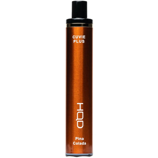 HQD Cuvie Plus Pina Colada Vape combining creamy coconut and juicy pineapple for a tropical escape