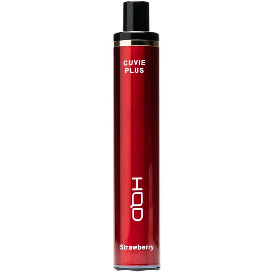  HQD Cuvie Plus Strawberry Vape offering the fresh, juicy taste of ripe strawberries