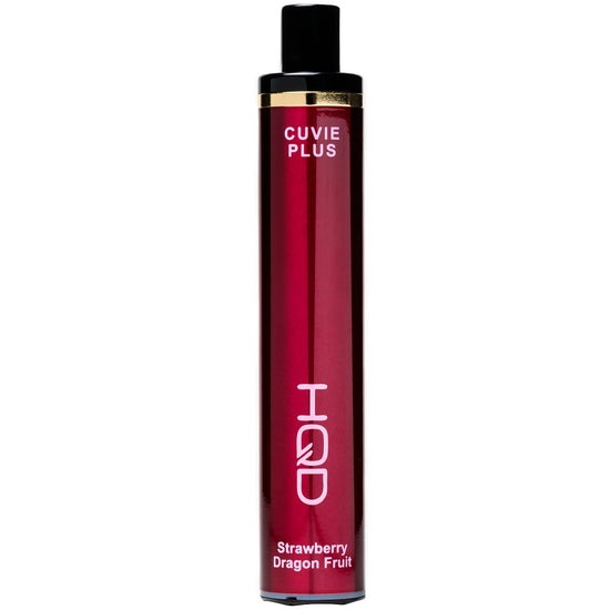HQD Cuvie Plus Strawberry Dragon Fruit Vape featuring exotic dragon fruit with sweet strawberry notes