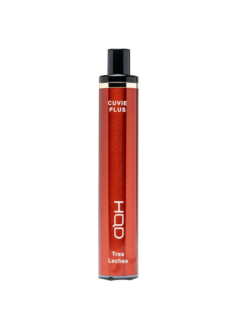 HQD Cuvie Plus Tres Leches Vape featuring a creamy, sweet, and rich dessert-inspired taste