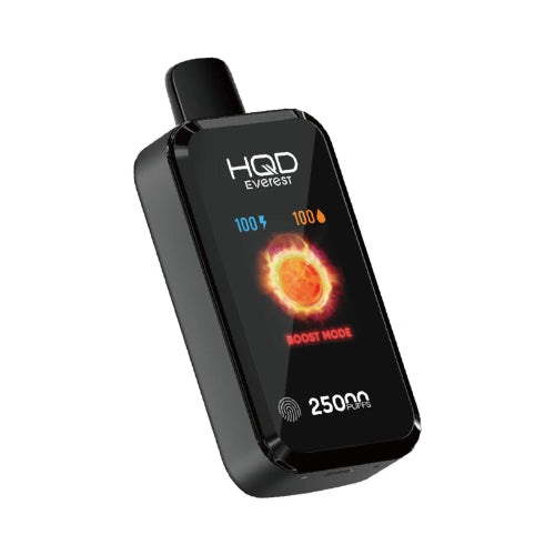 HQD Everest Black Dragonfruit disposable vape with bold exotic dragonfruit and rich dark berry flavor