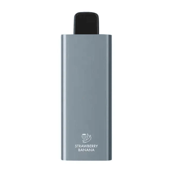 HQD Slick 6000 Strawberry Banana Disposable Vape with a creamy and fruity flavor