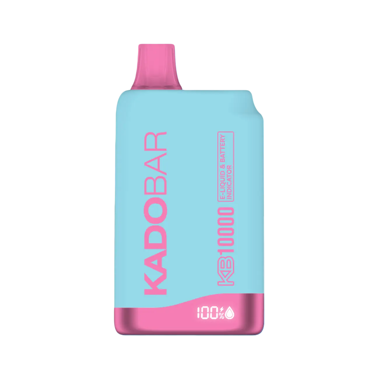 Kado Bar KB10000 Bougie Blue Raz disposable vape with tangy blue raspberry and candy twist