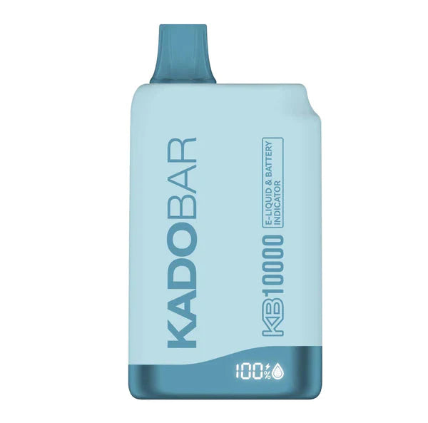 Kado Bar KB10000 Clear disposable vape with smooth neutral taste and refreshing icy finish