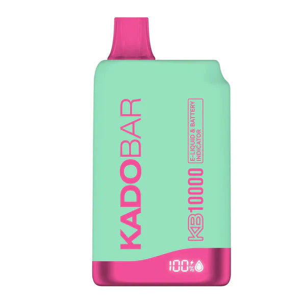 Kado Bar KB10000 Watermelon Strawberry Ice disposable vape with chilled watermelon and sweet strawberry blend