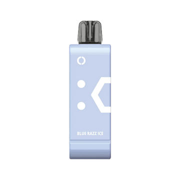 Off-Stamp SW9000 Blue Razz Ice disposable vape with tangy blue raspberry and icy menthol finish