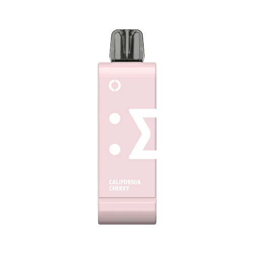 Off-Stamp SW9000 California Cherry disposable vape with bold cherry flavor and smooth fruity sweetness
