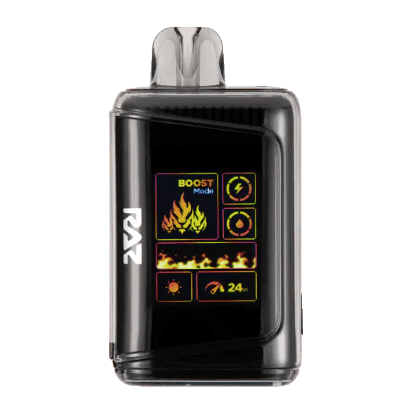 Raz LTX 25K Night Crawler vape featuring a mysterious mix of fruity and sour gummy flavors