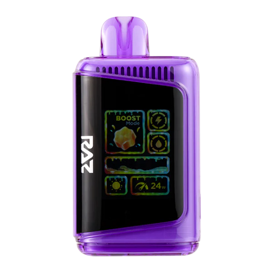 Raz LTX 25K Triple Berry Gush vape featuring a mix of three bold and juicy berries