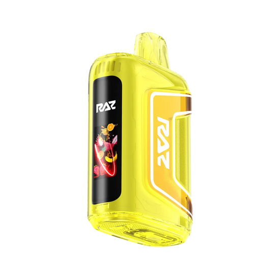 Raz TN9000 Disposable Vape in Sour Mango Pineapple flavor, combining tropical mango with tangy pineapple and a sour twist