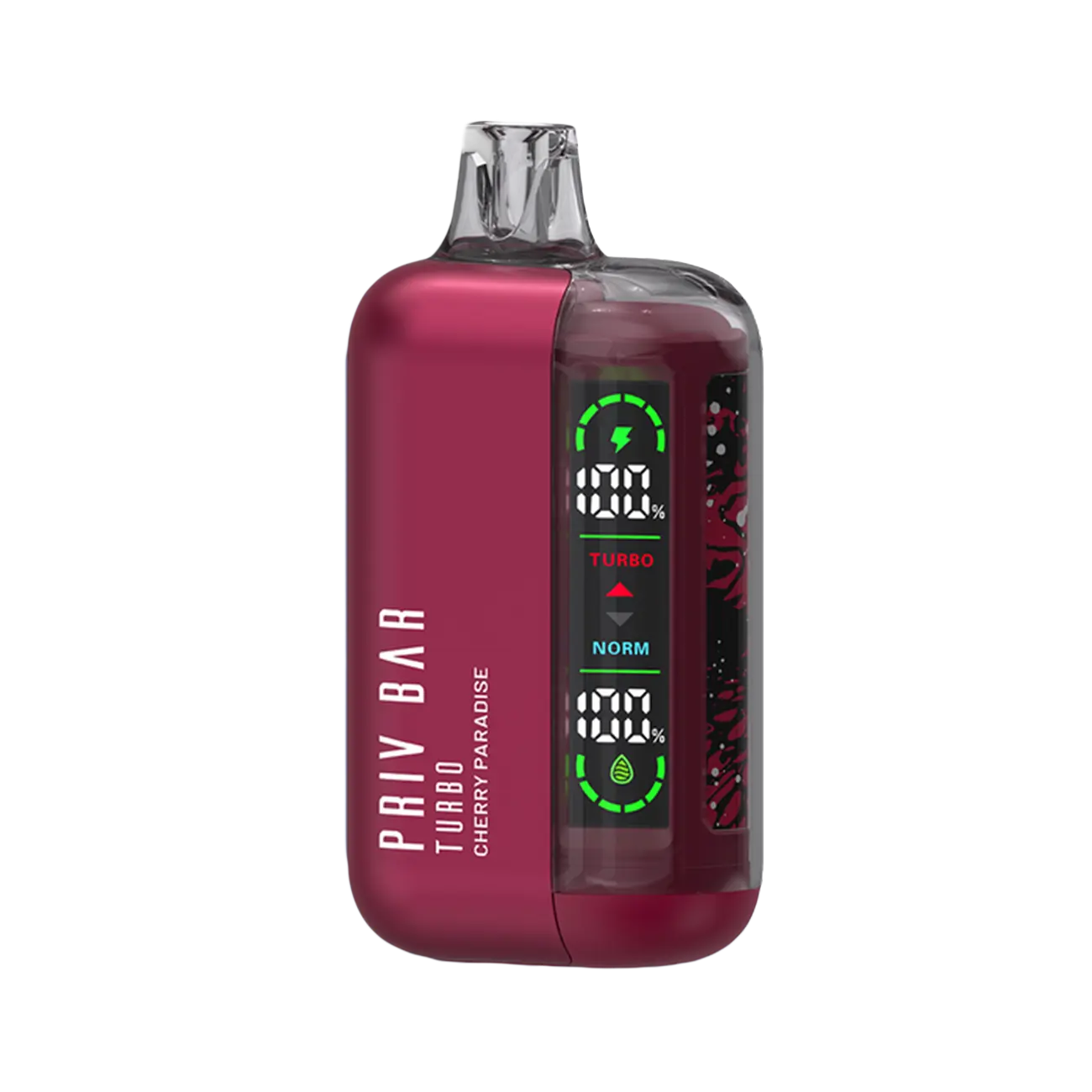 Smok Priv Bar Turbo Cherry Paradise disposable vape with sweet cherry and tropical fruit fusion