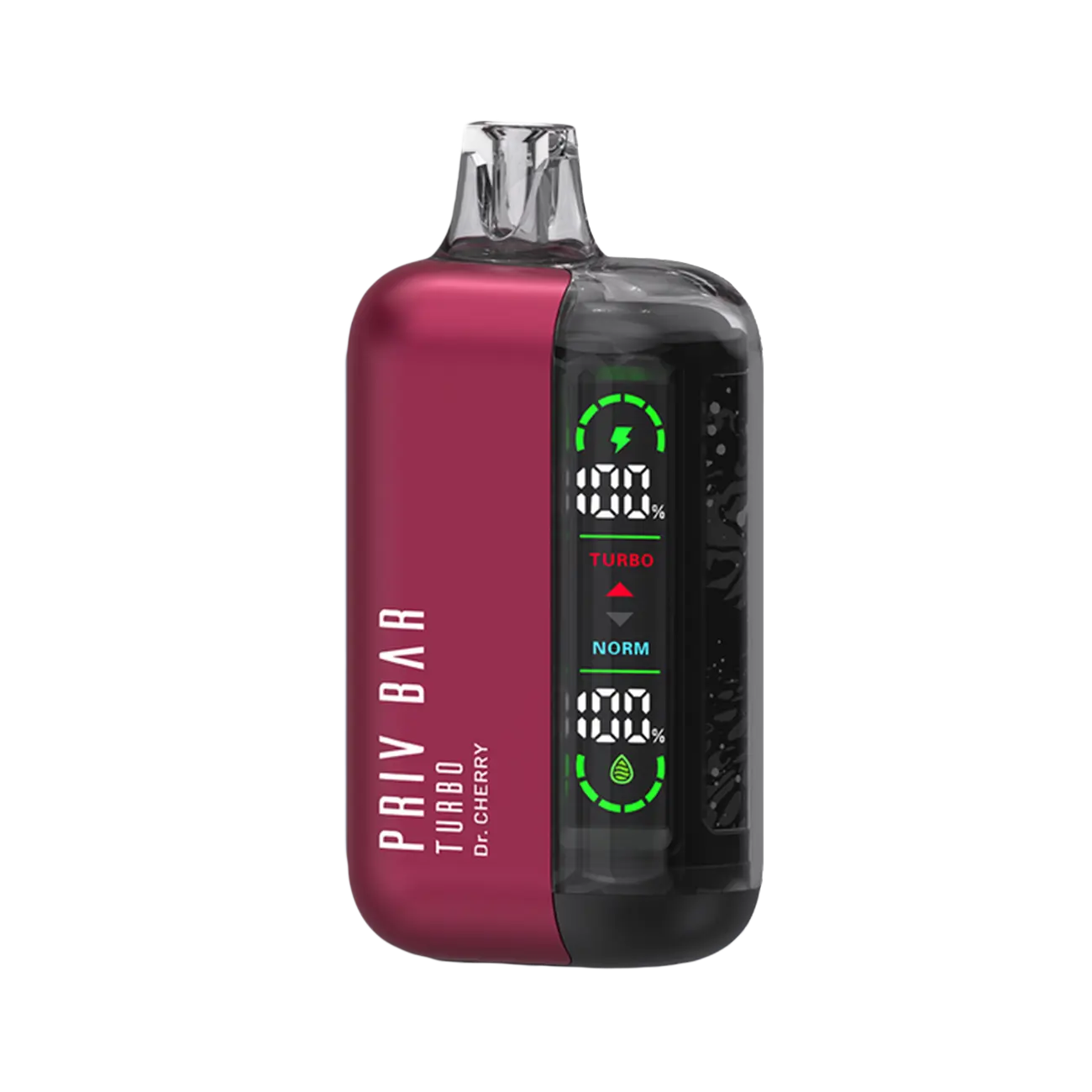 Smok Priv Bar Turbo Dr Cherry disposable vape with bold cherry soda flavor and sweet fizzy kick
