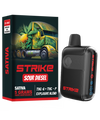 Strike THC-A Sour Diesel Explosive Blend 5G Sativa with pungent diesel aroma and energizing cerebral buzz