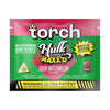 Torch Hulk Maxx'd Sour Watermelon gummies 2000mg with juicy sour melon flavor and high potency