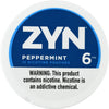 Zyn Nicotine Pouches in Peppermint flavor offering a bold and refreshing peppermint taste with a cooling finish