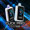 hqd click pro 20000 disposable design