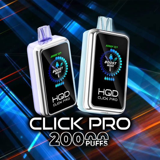 hqd click pro 20000 disposable design